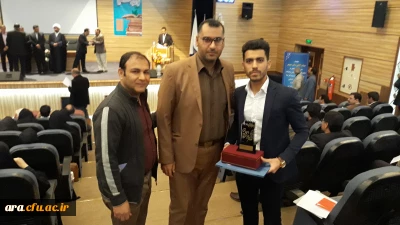 نفر برتر جشنواره پویش کشوری دانشجو محسن عالی محمودی از مرکز آموزشی امام رضا ع اندیمشک