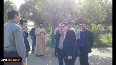 بازدید جناب دکتر خنیفر ریاست  محترم دانشگاه فرهنگیان و هیئت رئیسه ،از مرکز آموزش عالی امام رضا علیه السلام اندیمشک