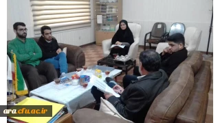 جلسه پرسش و پاسخ نمایندگان دانشجویان با دکتر منظری معاونت آموزشی -پژوهشی استان