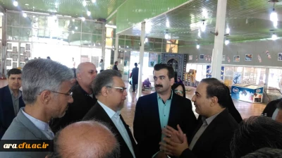 بازدید سرپرست محترم معاونت نظارت ، ارزیابی و تضمین کیفیت دانشگاه فرهنگیان جناب آقای دکتر کچوئیان