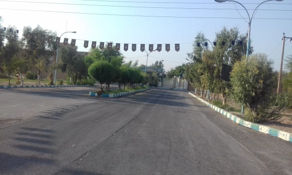 باز این چه شورش است که در خلق عالم است ....سیاهپوش شدن مرکز امام رضا علیه السلام  اندیمشک بمناسبت ایام محرم 3