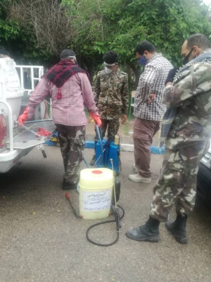 ضد عفونی مرکز آموزش عالی امام رضا علیه السلام درپی شیوع ویروس کرونا 4