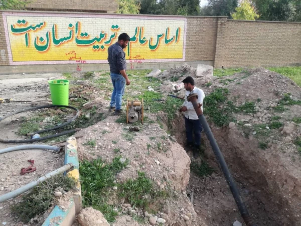 پروژه گاز رسانی و تقویت زیرساخت کلاس های هوشمند  و ساخت و ساز درمرکز آموزش عالی امام رضا علیه السلام اندیمشک 3