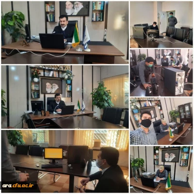 برگزاری جسه توجیهی با دانشجویان جدید الورود 1399 دانشگاه فرهنگیان بصورت مجازی