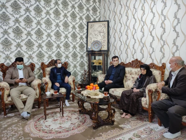 دیدار با خانواده شهید زبردست 4