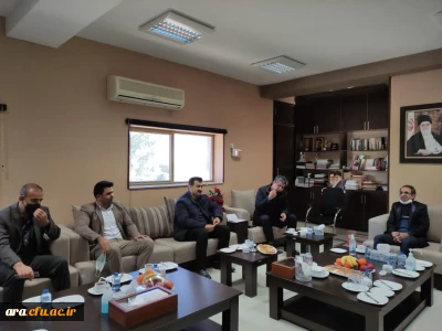 دیدار صمیمانه با مدیرعامل سد کرخه شهرستان اندیمشک