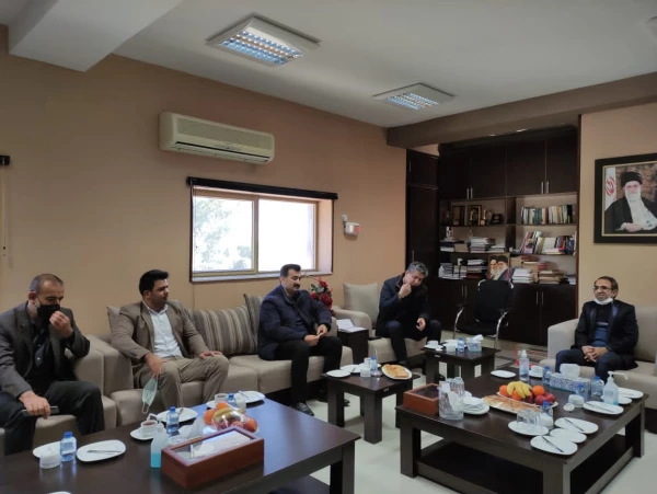 دیدار صمیمانه با مدیرعامل سد کرخه شهرستان اندیمشک 2