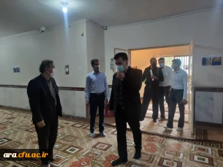 بازدید دکتر صالحی سرپرست پردیس رسول اکرم استان خوزستان از مرکز آموزش عالی امام رضا(ع)