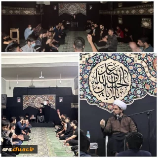 برگزاری مراسم عزای اباعبدالله توسط دانشجویان دانشگاه فرهنگیان اندیمشک در دوره تابستانی ایلام

