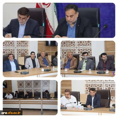 حضور دکترنیازی مدیر مرکز آموزش عالی امام رضا علیه السلام شهرستان اندیمشک در نشست ستاد هماهنگی  گرامیداشت هفته بسیج در اندیمشک 