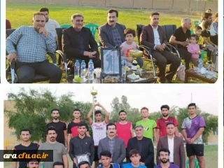 برگزاری مسابقات مینی فوتبال دانشجویان مرکز آموزش عالی امام رضا علیه السلام اندیمشک