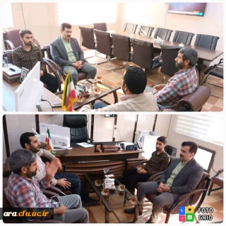 نشست همفکری میان مدیریت مرکز آموزش عالی امام رضا(ع) اندیمشک و مسئول دفتر بسیج دانشجویی شهرستان اندیمشک 