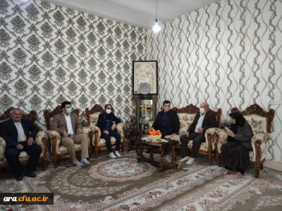 دیدار صمیمی با خانواده شهیدجهانگیرزبردست