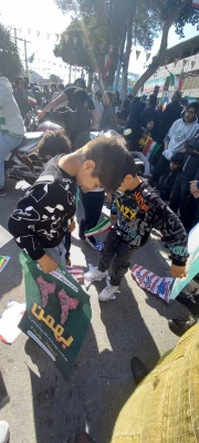 حضورپرشور دانشجویان ،اساتید ،کارکنان در راهپیمایی یوم الله 22 بهمن 5