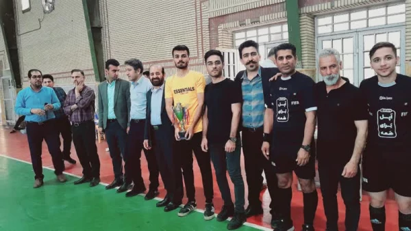 قهرمانی دانشگاه فرهنگیان واحد امام رضا علیه السلام اندیمشک در اولین دوره مسابقات فوتسال لیگ استانی خوزستان  3