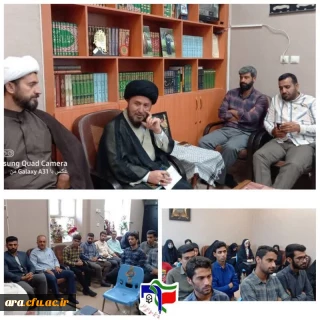 دیدار با امام جمعه محترم شهرستان اندیمشک حجت الاسلام والمسلمین سید کمال موسوی