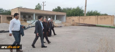 حضور نماینده سازمان دانشگاه فرهنگیان جناب آقای دکتر ابراهیمی (سرپرست معاونت ،نظارت و تضمین کیفیت) و هیئت همراه