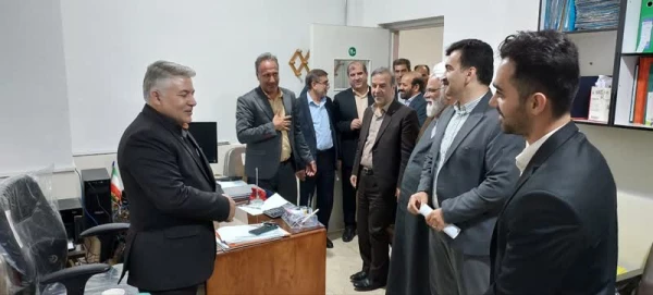 حضور نماینده سازمان دانشگاه فرهنگیان جناب آقای دکتر ابراهیمی (سرپرست معاونت ،نظارت و تضمین کیفیت) و هیئت همراه 3