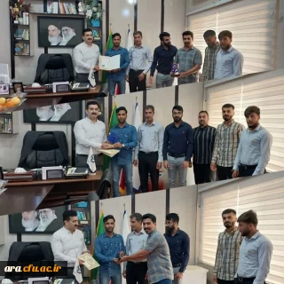 افتخار آفرینی دانشجو معلم امیررضا نجفوند ، دانشجوی دانشگاه فرهنگیان واحدامام رضا (ع)