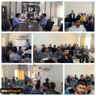 جلسه هماهنگی برگزاری دوره توانمندسازی سرباز معلمان و برنامه ریزی جهت برگزاری کلاسهای این دوره مرکز آموزش عالی امام رضا(ع)اندیمشک