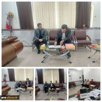 تفاهم نامه کارورزی بین دانشگاه فرهنگیان و اداره آموزش و پرورش اندیمشک