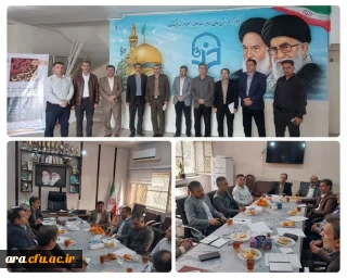 نشست دانشگاهیان و اداره تربیت برنی شهرستان به میزبانی مرکز امام رضا(ع)