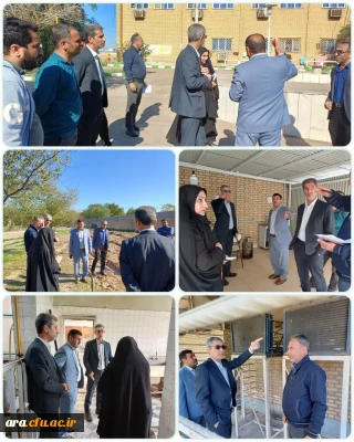 حضور ابراهیم کلانتر رشیدی در مرکز امام رضا(ع) اندیمشک