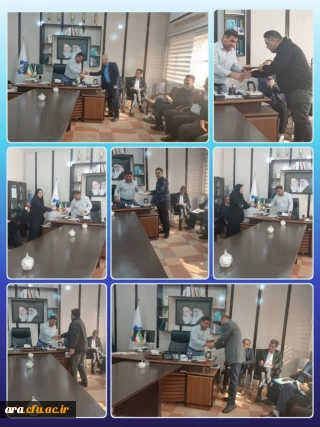 جلسه  هماهنگی جهت برگزاری جشن انقلاب وتقدیر از کارکنان  تلاشگر