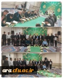 حضور احمد مختاری  مدیریت و پرسنل و دانشجویان دانشگاه فرهنگیان اندیمشک در محفل انس با قرآن در حسینیه شهدای گمنام شهرستان اندیمشک