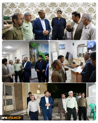 بازدید فرماندار اندیمشک از مکان اسکان مسافران نوروزی در دانشگاه فرهنگیان اندیمشک واحد امام رضا(ع)